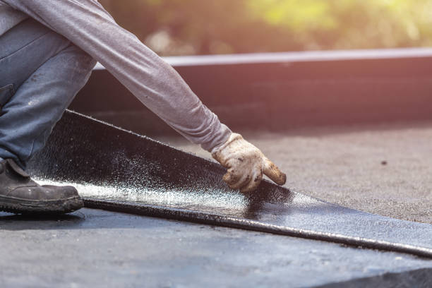 Professional Waterproofing technician working in Muncie, IN